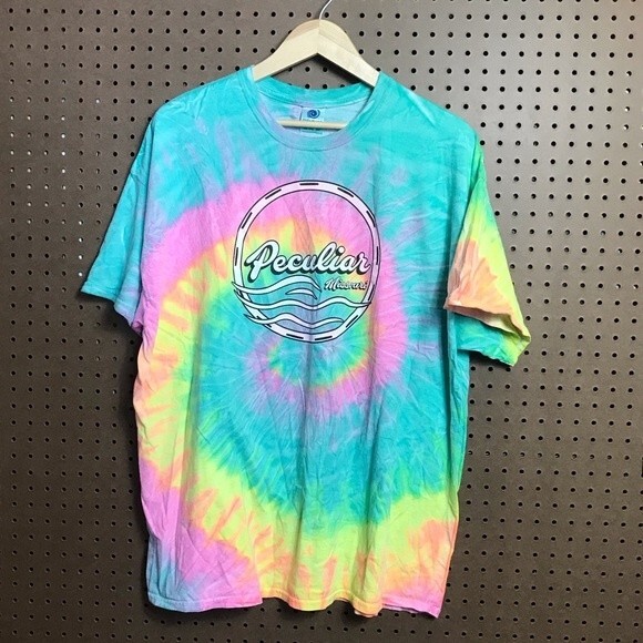 Vintage Peculiar‎ Missouri tie dye tshirt  2xl - Picture 8 of 9